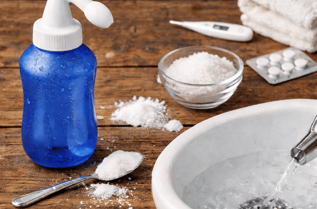 Natürlich wirksam? Nasenspülung mit Kochsalz