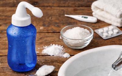 Natu­rally effec­tive? Nasal irri­ga­tion with saline