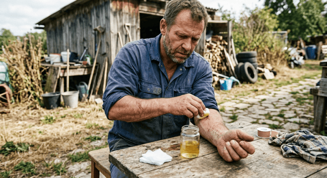 Natür­lich wirksam? Urin als Desinfektionsmittel